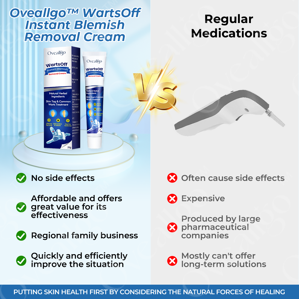 ✅ Official Store: Oveallgo™ NEW WartsOff Instant Blemish Removal Cream👩⚕️USA Dermatology Association (AADA)Approved (Skin Tags, Warts, Dark Spots Removal)