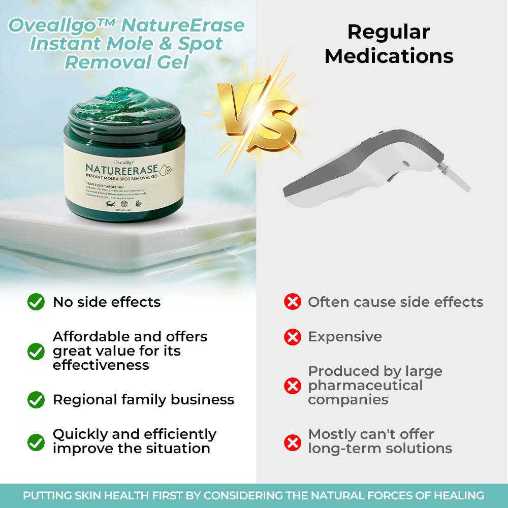 ✅ Official Store: Oveallgo™ Ultra NatureErase Instant Mole & Spot Removal Gel