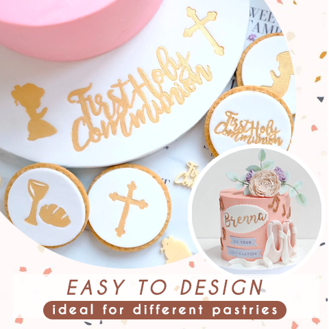 CakePRO Alphabet Fondant Stamp Set