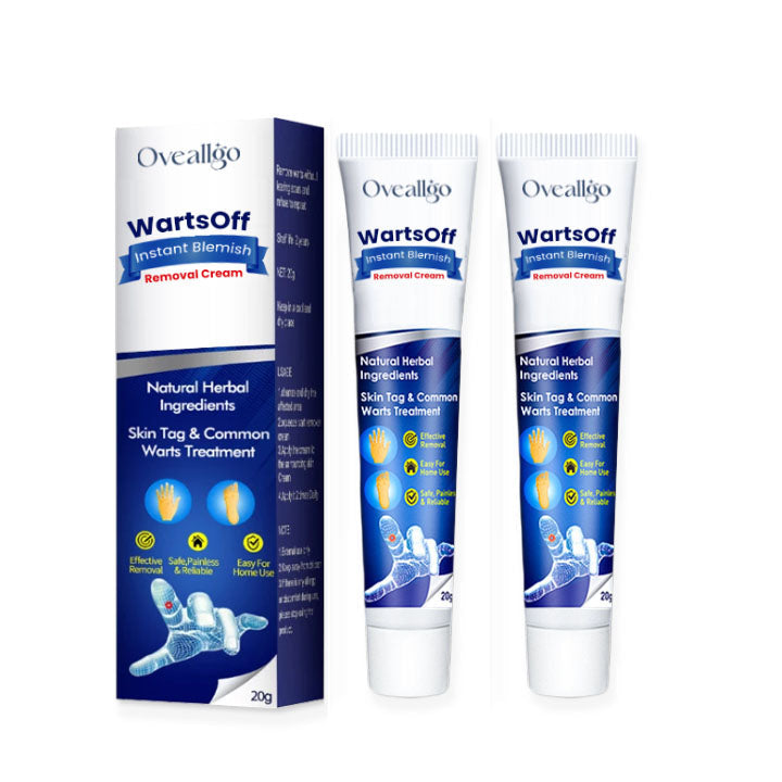 ✅ Official Store: Oveallgo™ NEW WartsOff Instant Blemish Removal Cream👩⚕️USA Dermatology Association (AADA)Approved (Skin Tags, Warts, Dark Spots Removal)