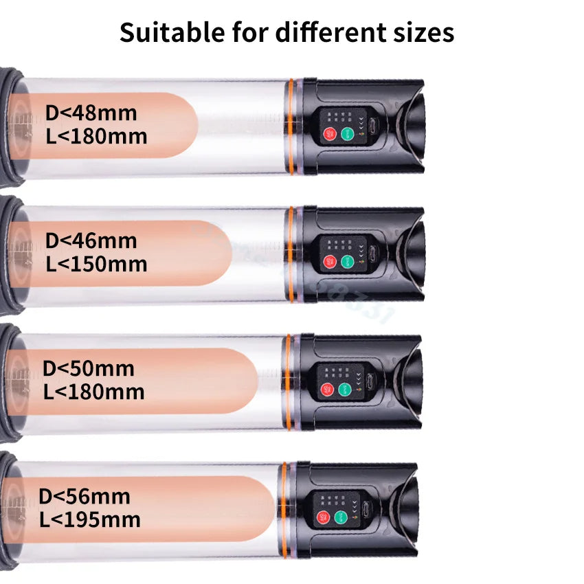 Electric Penis Vacuum Pump Enlargement Automatic Big Dick Extender